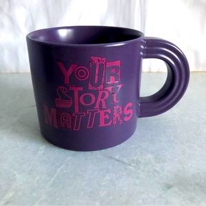Target Brand LGBTQIA + Pride “Your Story Matters” Quote Ceramic Coffee Mug